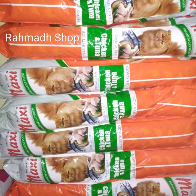 Maxi cat food 20kg KHUSUS GOJEK