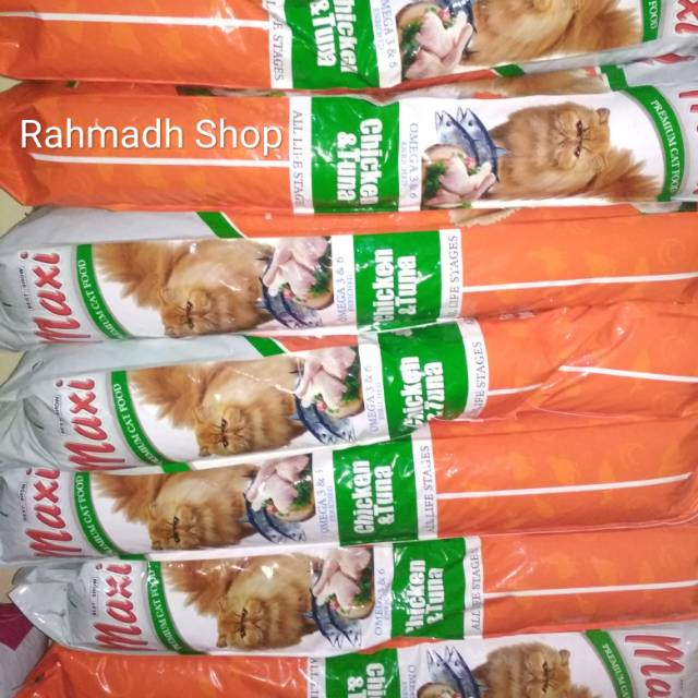 Maxi cat food 20kg KHUSUS GOJEK