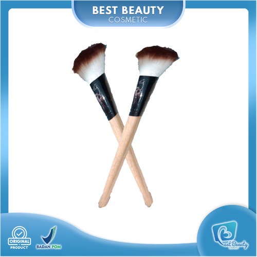 ★ BB ★ Casandra Brush Wood Handle - Brush Gagang Kayu