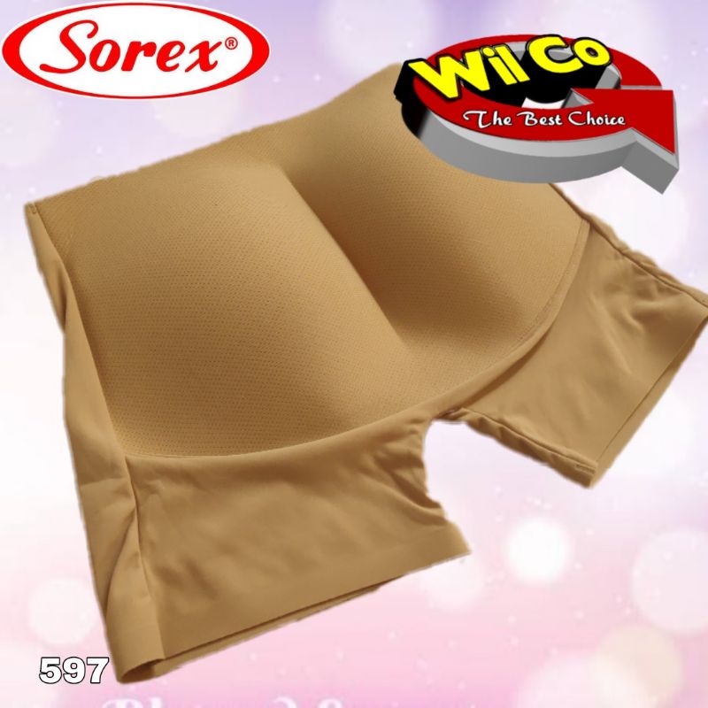 K597 -  (Harga Per 1Pcs) CELANA BUSA WANITA SHAPEWARE PAKAIAN DALAM WANITA CD BUSA PEMBENTUK BOKONG SEXY SOREX SIZE S - XL