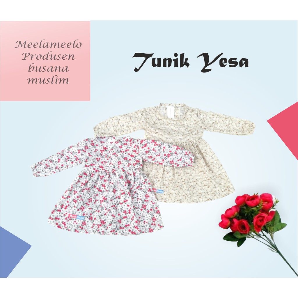 COD (BAYAR DI TEMPAT) Tunik anak busana anak perempuan baju anak perempuan bahan adem dan lembut