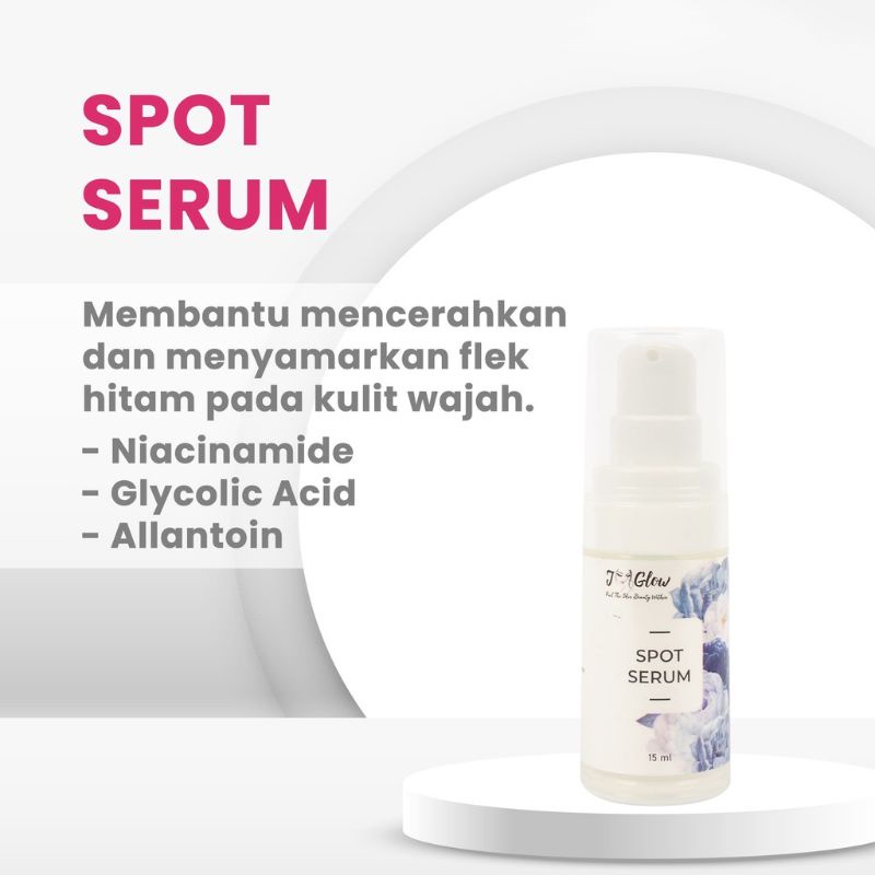 Jglow Skincare Paket Super Whitening Glowing Paket Perawatan Wajah Kecantikan Bpom-5