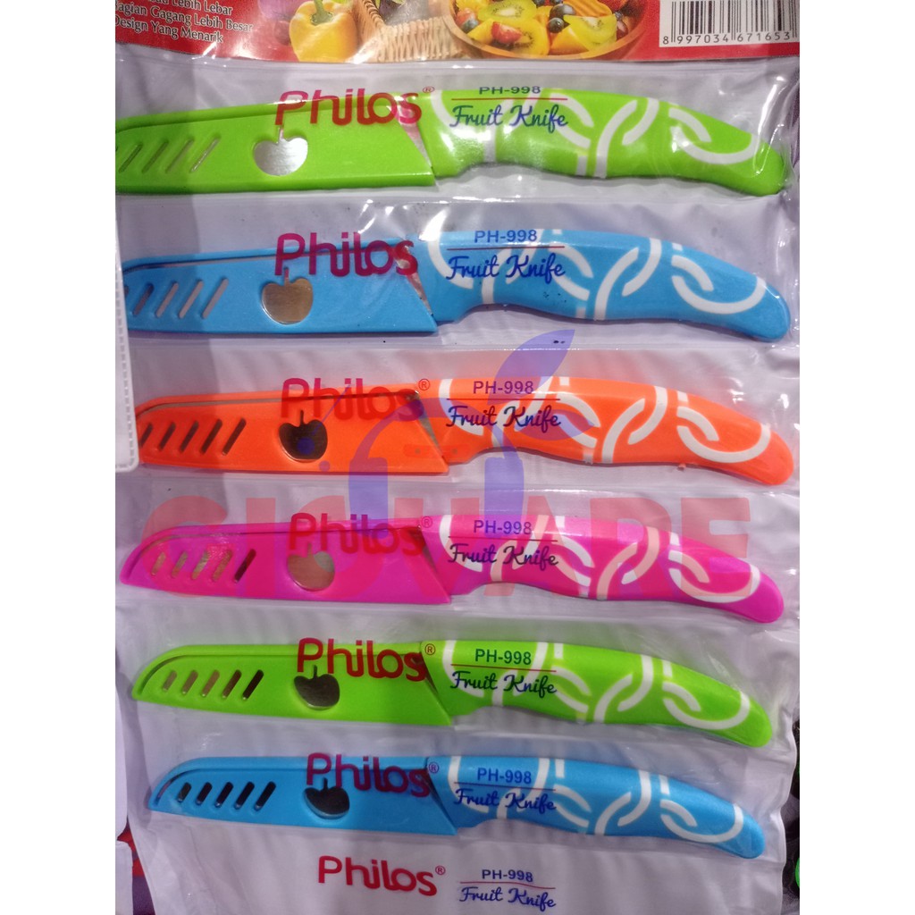 

PISAU DAPUR / PISAU BUAH STAINLESS PHILOS PH-998
