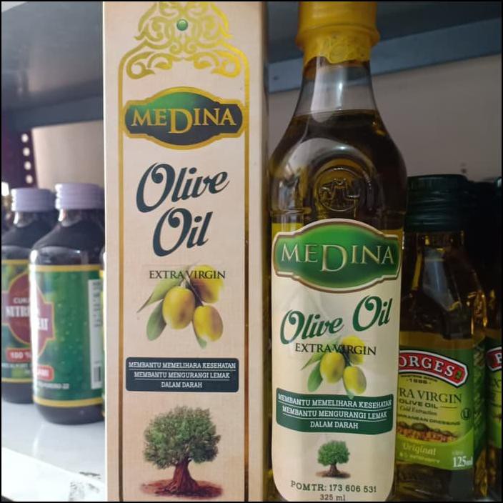 

Mas.Lynda - Minyak Zaitun Medina Extra Virgin Olive Oil 325 Ml