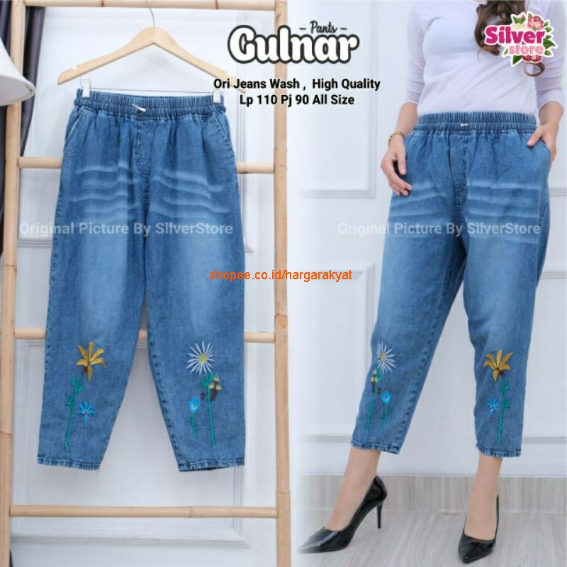 LILLY JEANS - GULNAR CELANA BOYFRIEND BORDIR