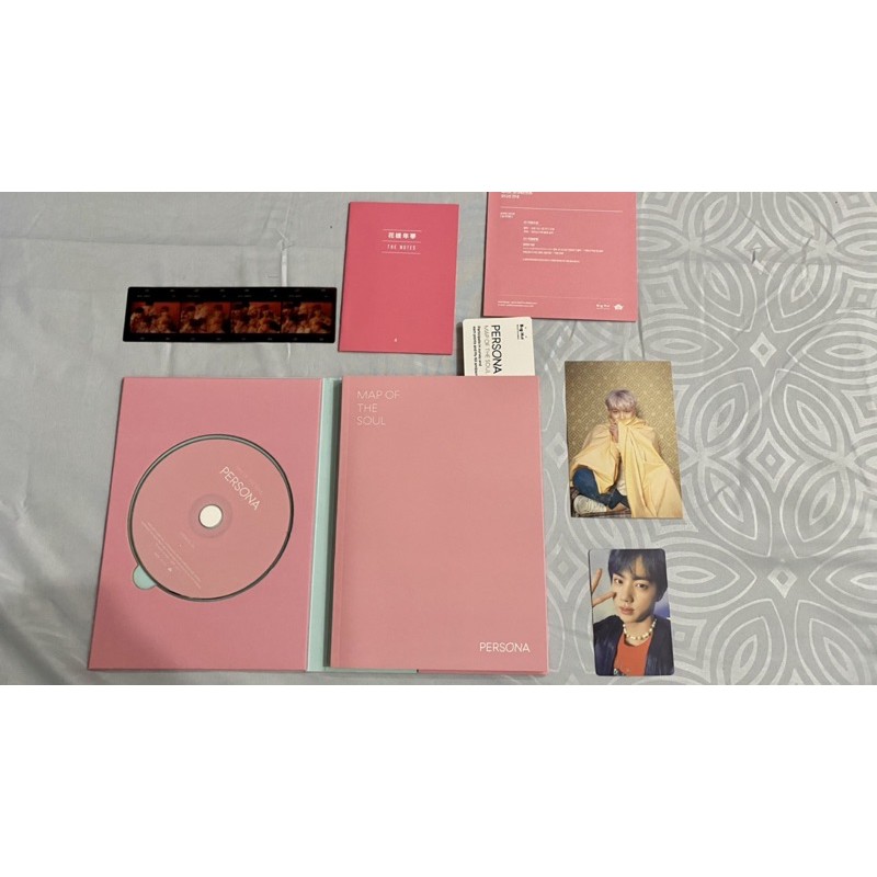 [READY STOCK] BTS ALBUM - PERSONA 4 Unsealed + Jin Pc + Postcard RM (Open nego)