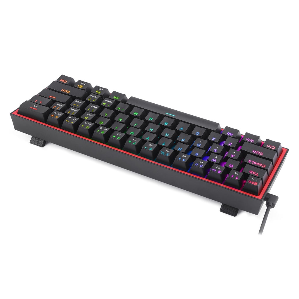 Keyboard Gaming Mechanical 60% RGB REDRAGON FIZZ K617RGB K617 RGB 60% Mechanical Gaming Keyboard