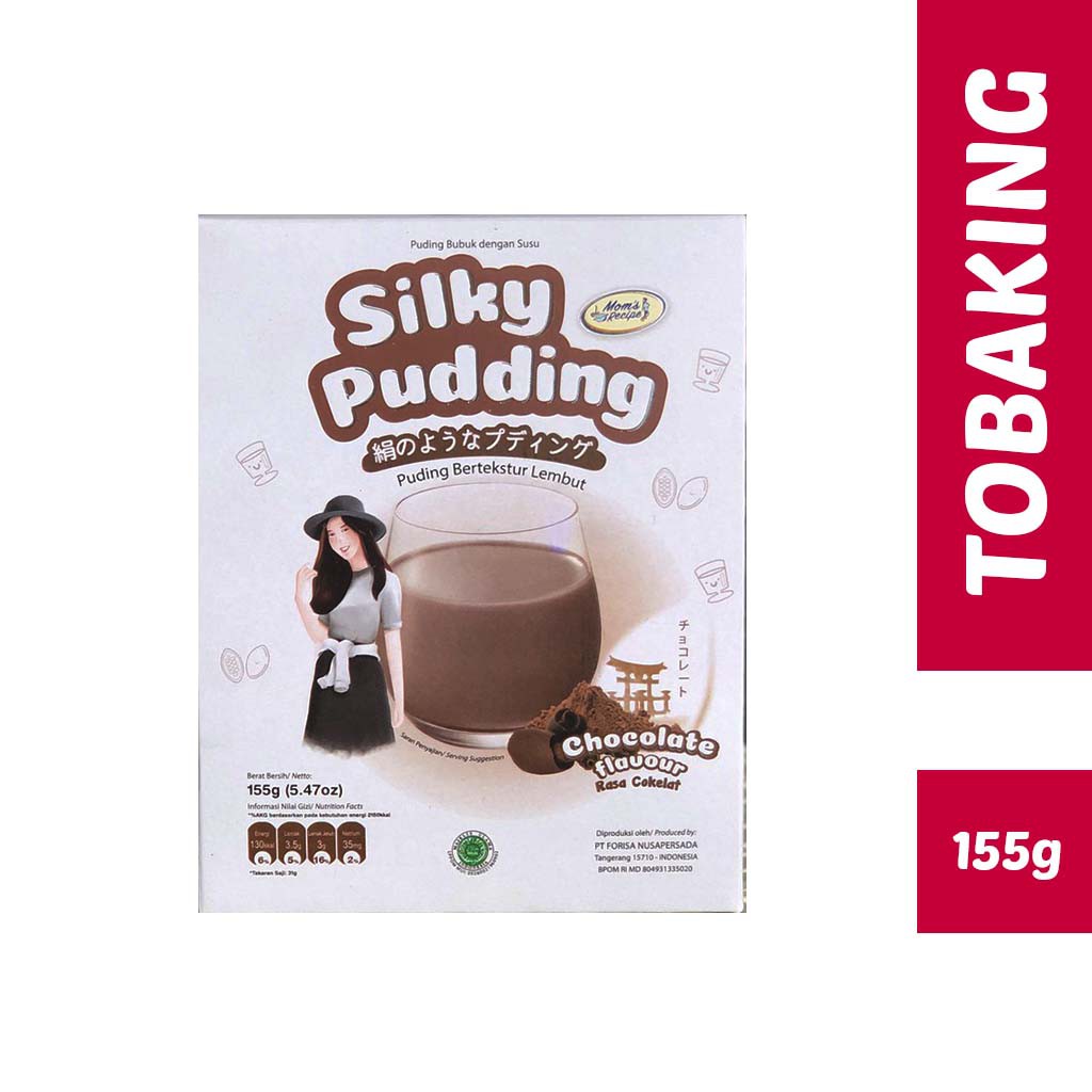 

SILKY PUDDING Chocolate Forisa Mom's Recipe 155 gr PUYO Puding Susu Coklat