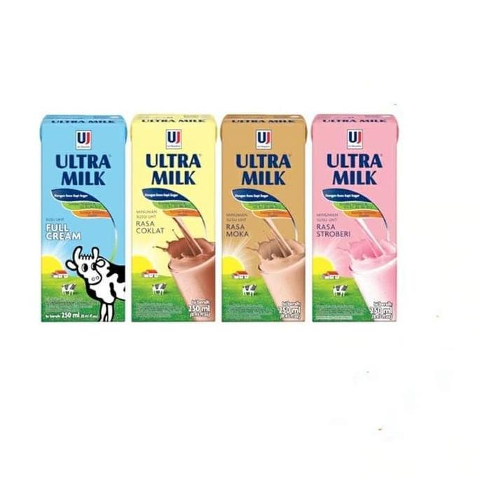 

BISA COD Susu ULTRA MILK UHT 200ml 1 Dus (24 pcs) - Coklat