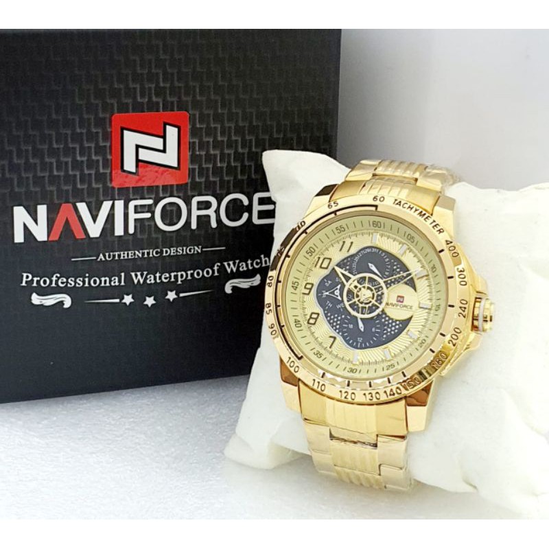 Jam Tangan Pria Naviforce Original 9180 Garansi 1 Tahun Gratis Ongkir COD