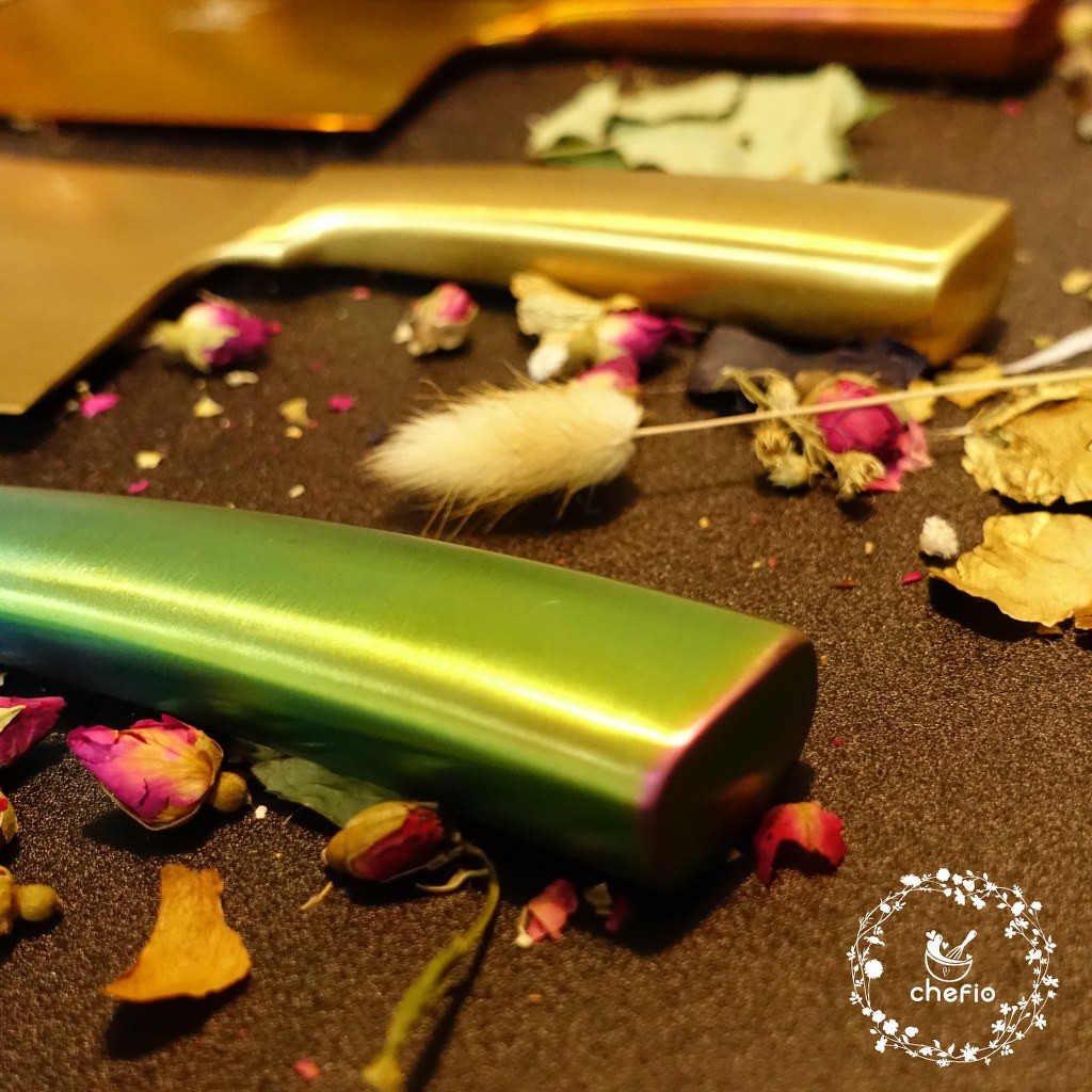 Chefio Pisau Golok Stainless Warna / Golok Daging / Pisau Daging