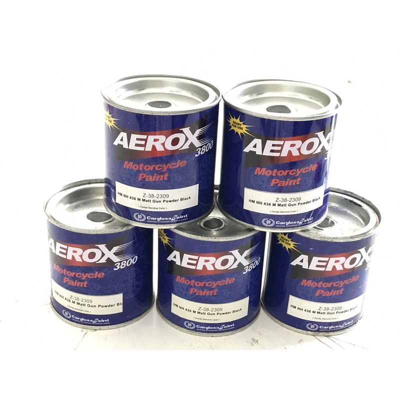 Ready Stock Cat Manual Cargloss Honda Hitam Doff Matt Gun Powder Black