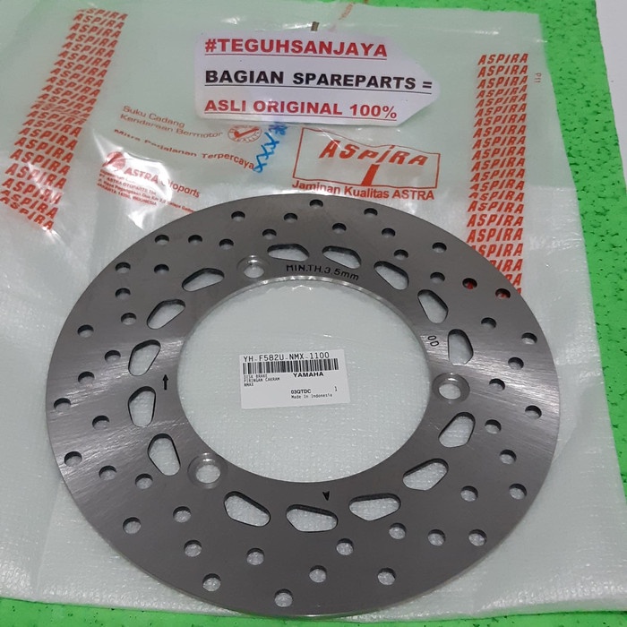 Piringan Rem Disk Cakram Depan 2DP - NMax N Max Asli ASPIRA