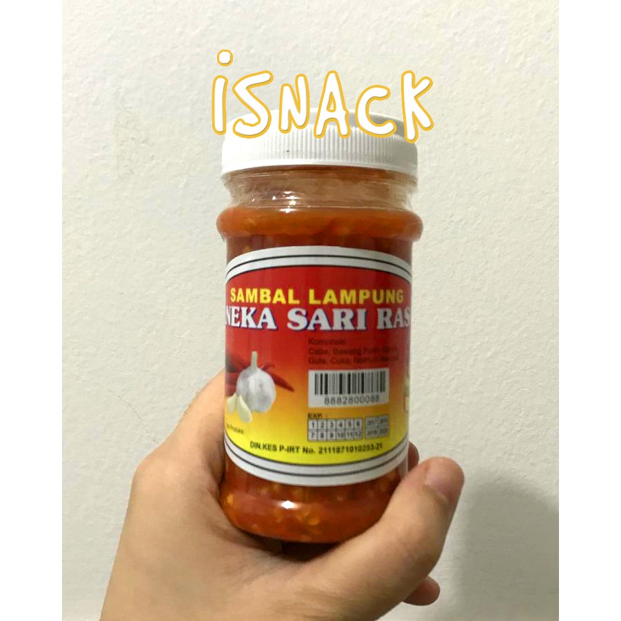 

Sambal Bawang Lampung Aneka Sari Rasa Kemasan Botol 200g