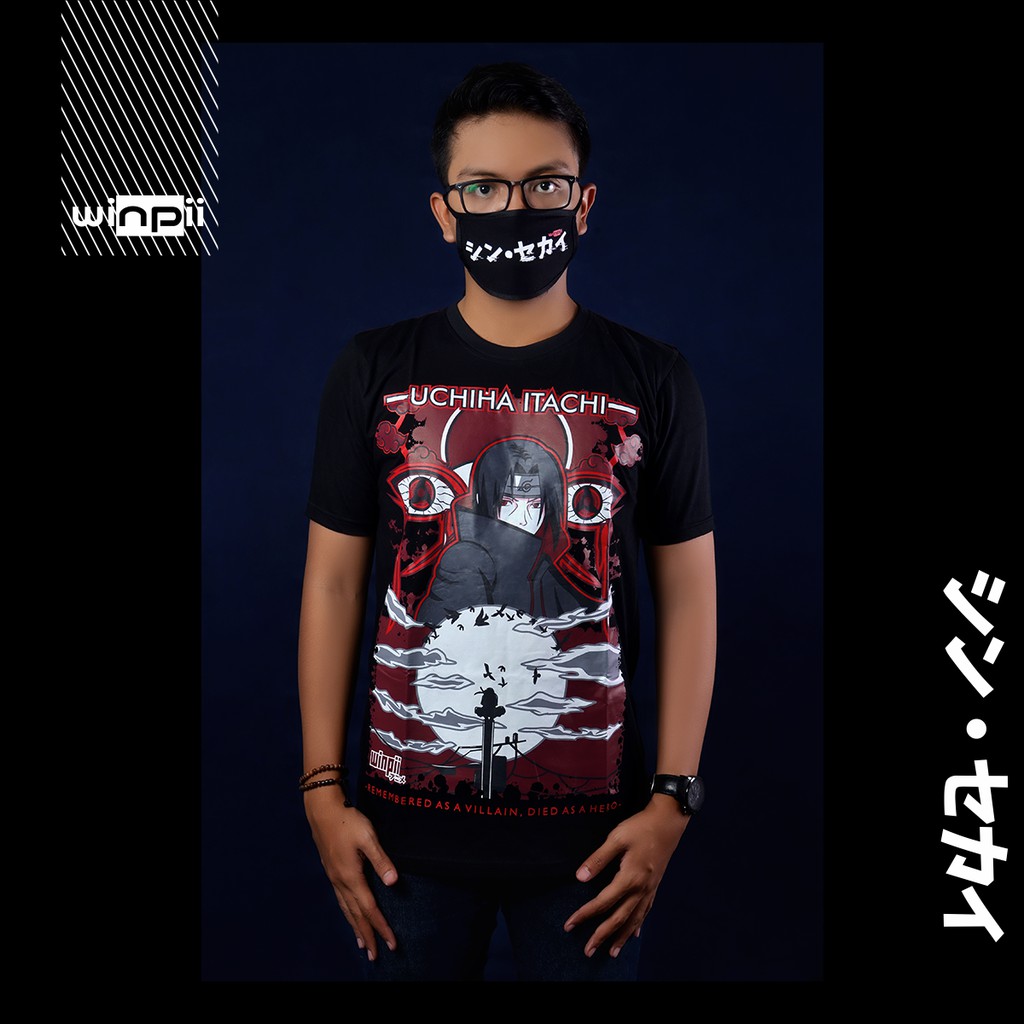 T Shirt Kaos Uchiha Itachi Anime Naruto Shopee Indonesia T Shirt Kaos Uchiha Itachi Anime Naruto Shopee Indonesia