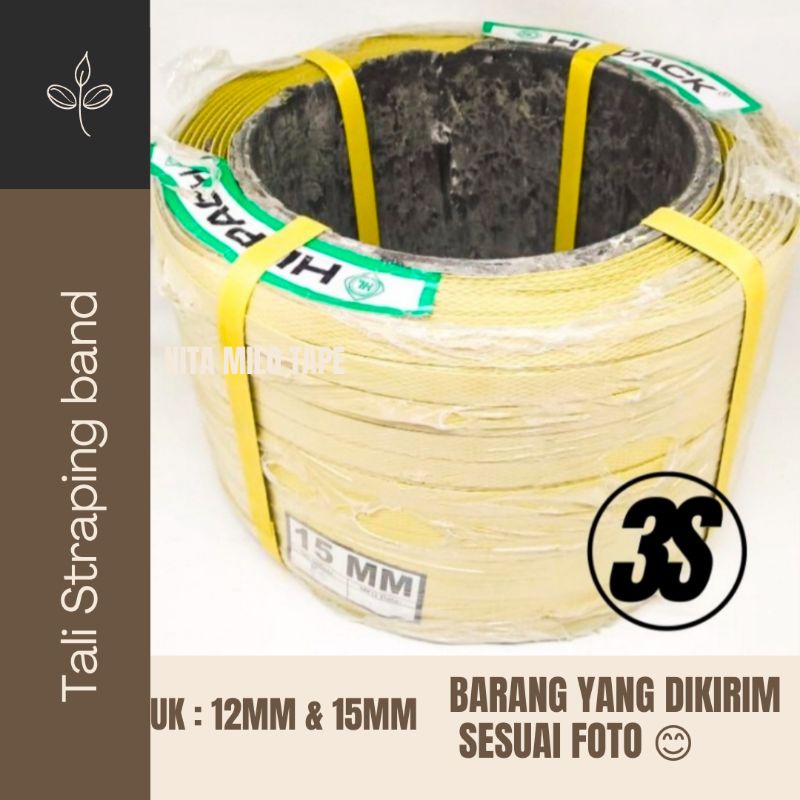 

Strapping Band 15mm/12mm x 6kg Tali Packaging/ Tali Strapping/ Tali Klem