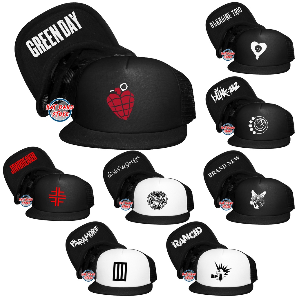 Topi Band / Topi Band Pop Punk / Topi Band Pop Punk Part 1 / Topi Trucker / Topi Snapback / Topi Jar