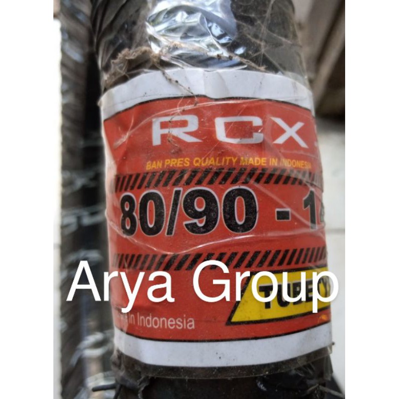 Ban merek RCX 80/90-14 Luar non tubeless