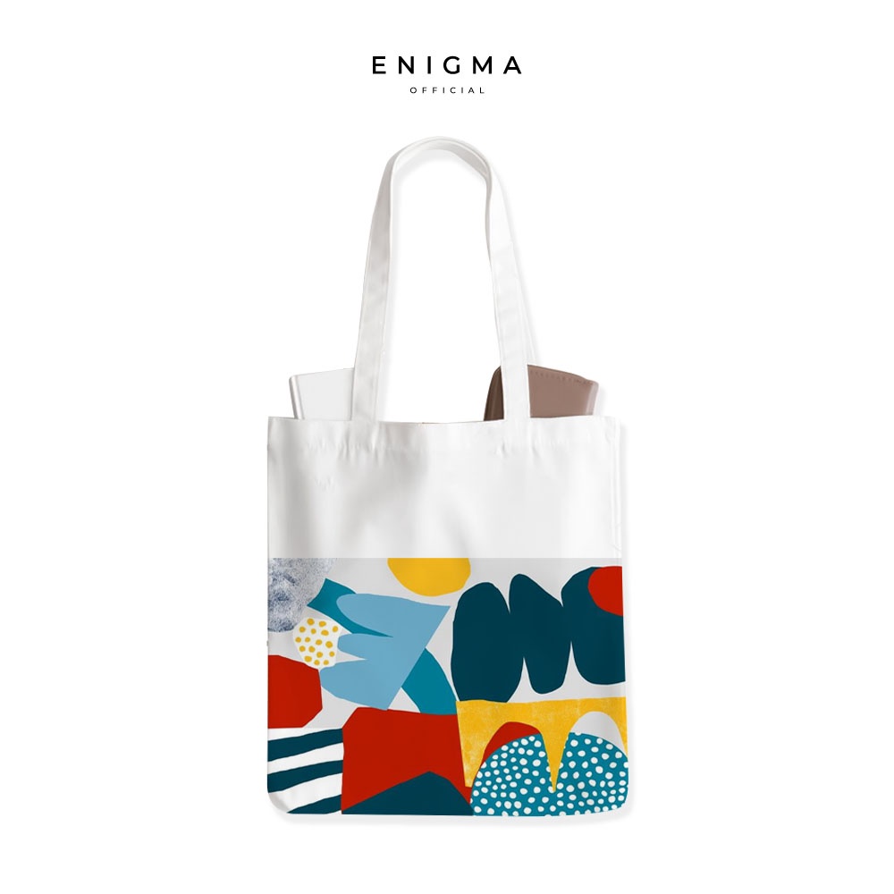 TERBARU TOTEBAG KANVAS AESTHETICS ORIGINAL ENIGMA OFFICIAL TOTEBAG WANITA TAS TOTE BAG