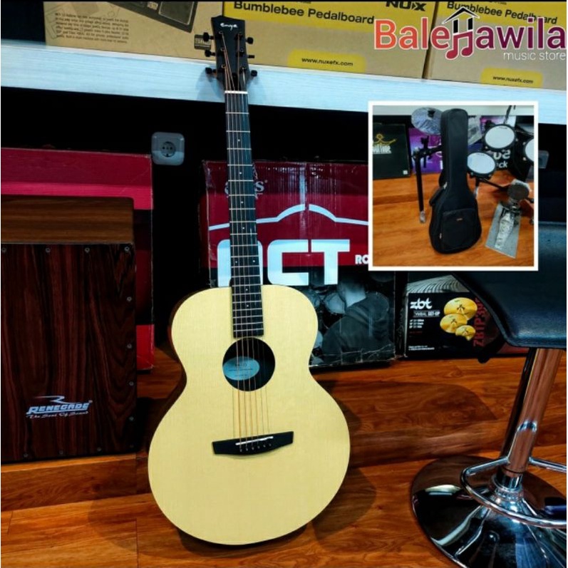Gitar Akustik Enya EA-X0 NA EAX0 NA EAXO NA Acoustic Guitar ORIGINAL