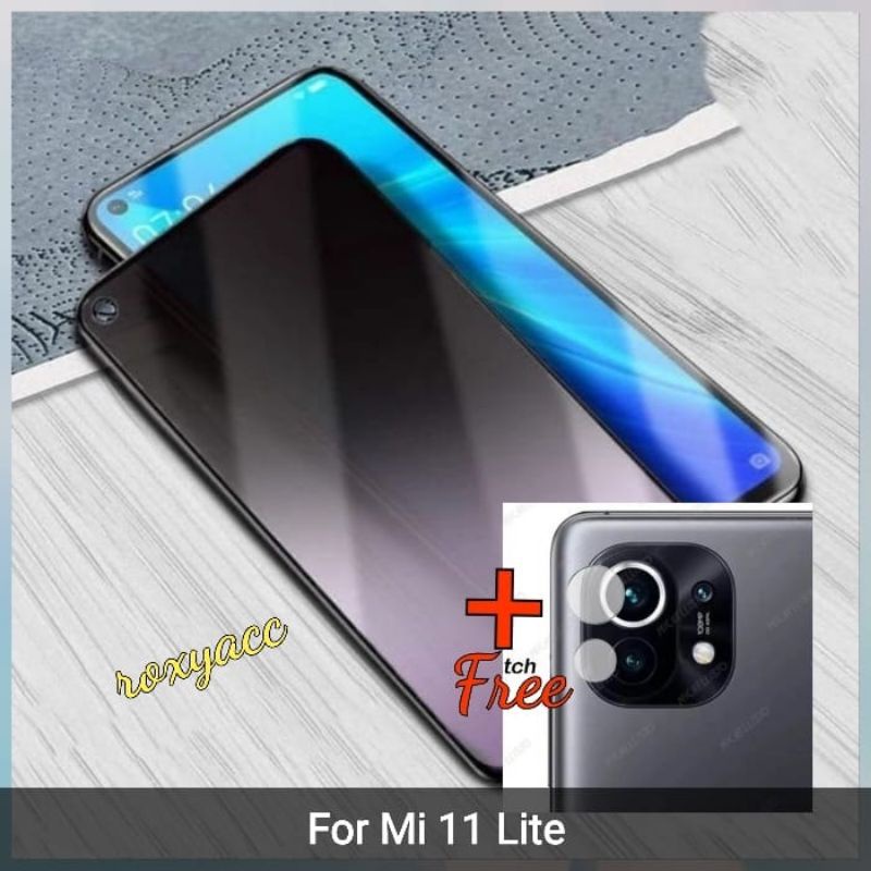 tempered glass spy mi 11 lite anti gores kamera mi11 lite