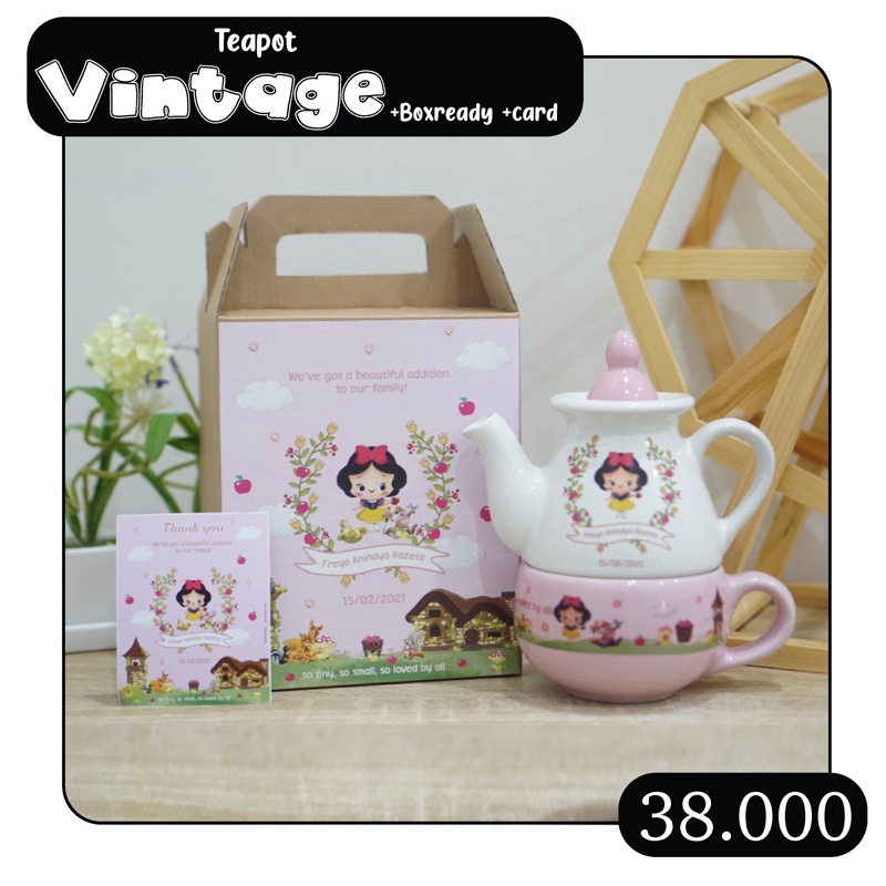 Teapot souvenir / teko susun / teko one month