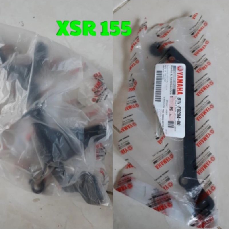 BRAKET BRACKET COVER TUTUP MESIN BAWAH XSR 155 SATU SET ORIGINAL YGP