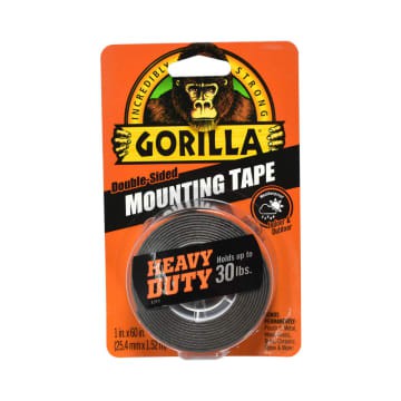 

GORILLA DOUBLE TAPE HEAVY DUTY 2.5CM - TAPE HEAVY DUTY GORILLA 1INCH