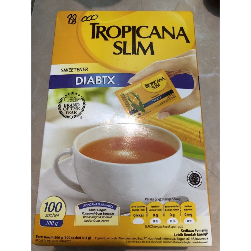 

Tropicana Slim Diabet