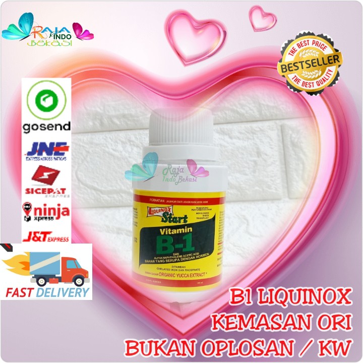 Ori B1 Liquinox 100 Ml Penumbuh Akar Obat Anti Stres Vitamin Nutrisi B1 Tanaman Bibit Stek Cangkok