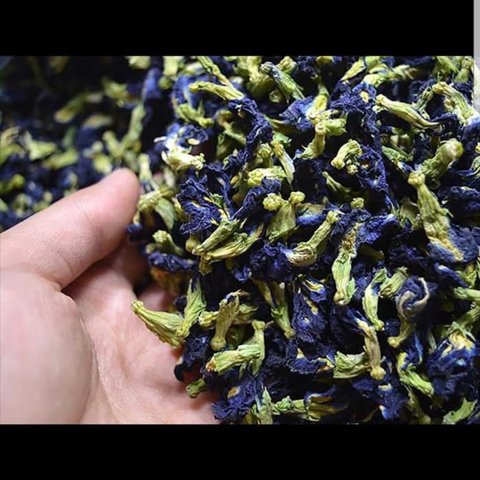 

Bunga Telang kering Dried Butterfly Pea Flower Blue Tea Teh Biru 500gram