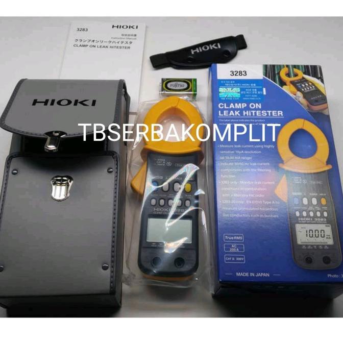 Hioki 3283 Leakage Current Clamp On Leak Hitester Tang Ampere Meter