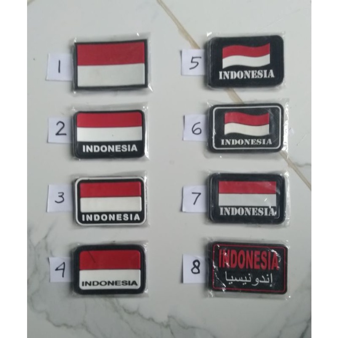 PATCH RUBBER EMBLEM KARET BERPEREKAT