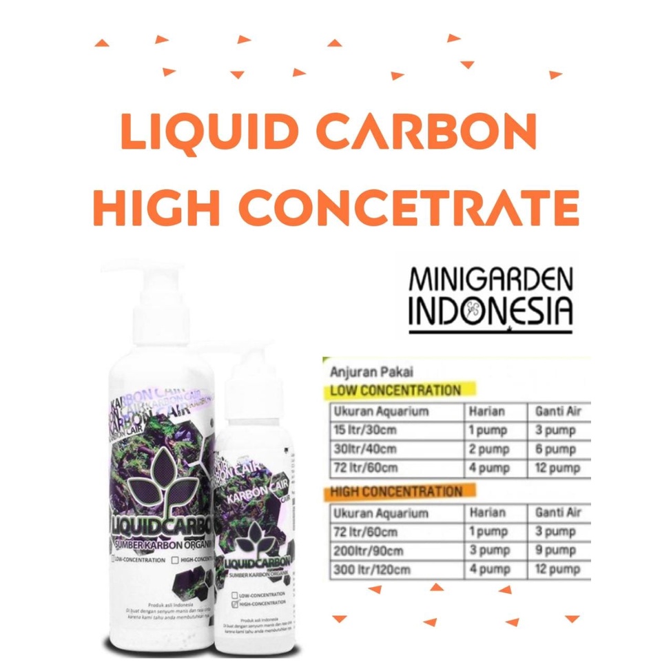 LIQUID CARBON 100ML HIGH CONSENTRATE CO2 CAIR KARBON CAIR AQUASCAPE