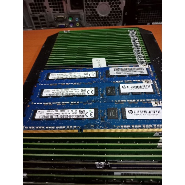 Ram server 8gb pc3-14900E Ecc unbuffered memory server warkstation udimm Khusus pc cpu server xeon murah meriah