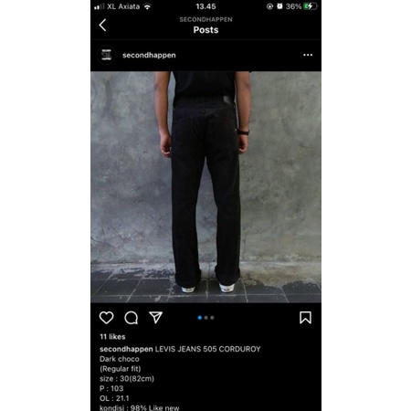 QUIKSILVER JEANS CORDUROY