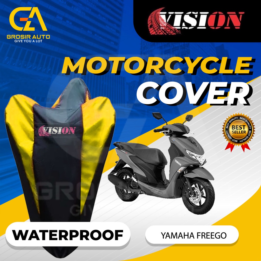 Sarung Motor FREEGO Antiair Vision / Cover Selimut Penutup Sarung Mantel Motor Vision