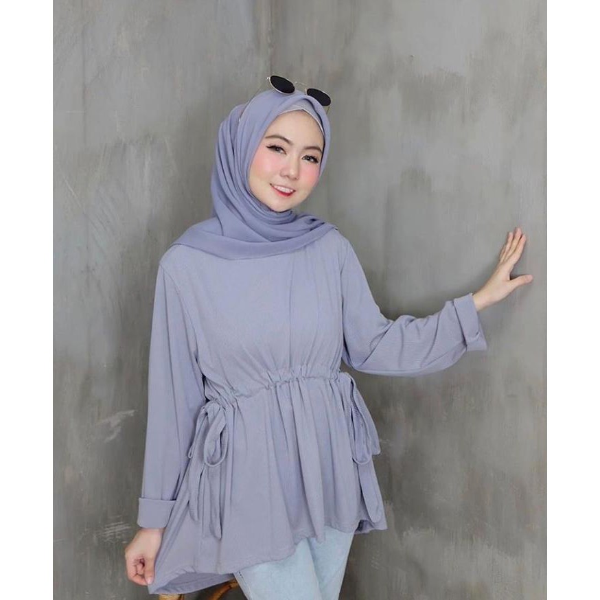 NICOLE BLOUSE/atasan murah/pakaian wanita/blouse wnaita