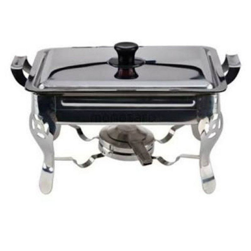 Maspion SS-P19 Pan With Stove Prasmanan Stainless Steel