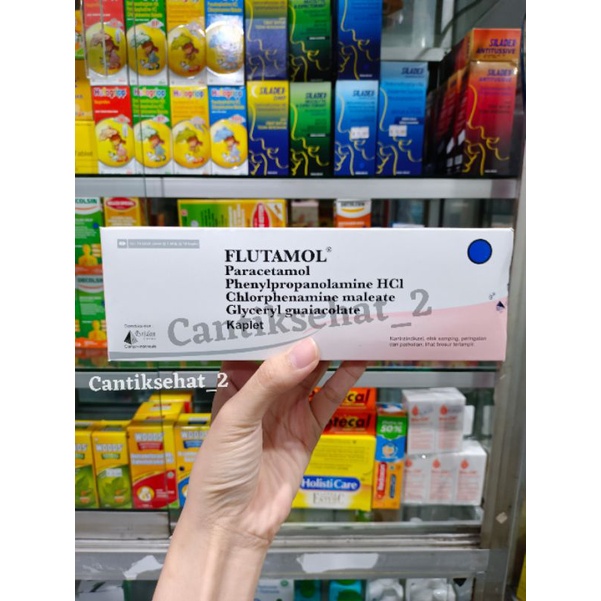 Jual FLUTAMOL TABLET OBAT DEMAM BATUK PILEK STRIP | Shopee Indonesia