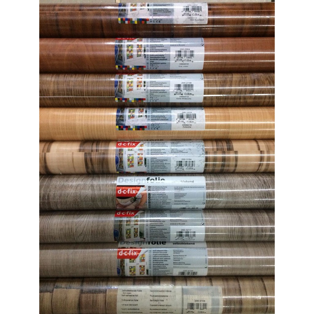 

PROMO STIKER / STICKER DCFIX / DC FIX motif kayu ROLL 15mx45cm
