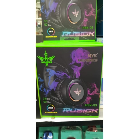 Headset NYK HSN-09 Rubick Gaming Wired Original