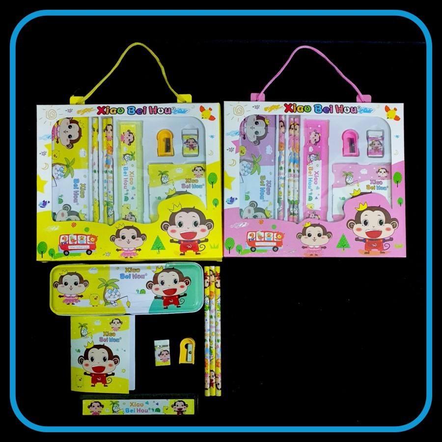 

SJS Set Alat Tulis Fancy Set/Stationery Set/Paket Anak Sekolah/Hadiah