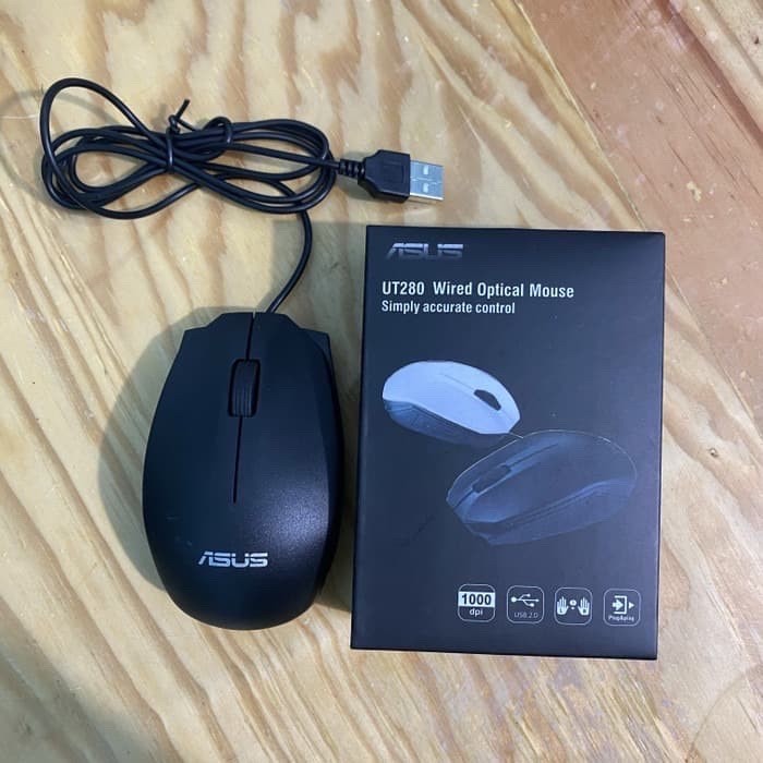 Asus UT280 Wired Optical Mouse Kabel asus UT280 mouse usb Asus