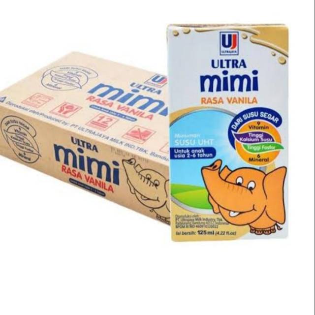 

Susu ultra mimi 125 ml isi 40 pcs
