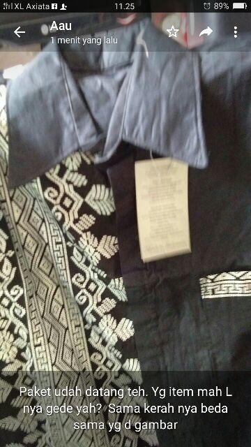 New Atasan Pria Lengan Pendek Motif Kipas Exsport 848v0 Kemeja Pilot Pangk