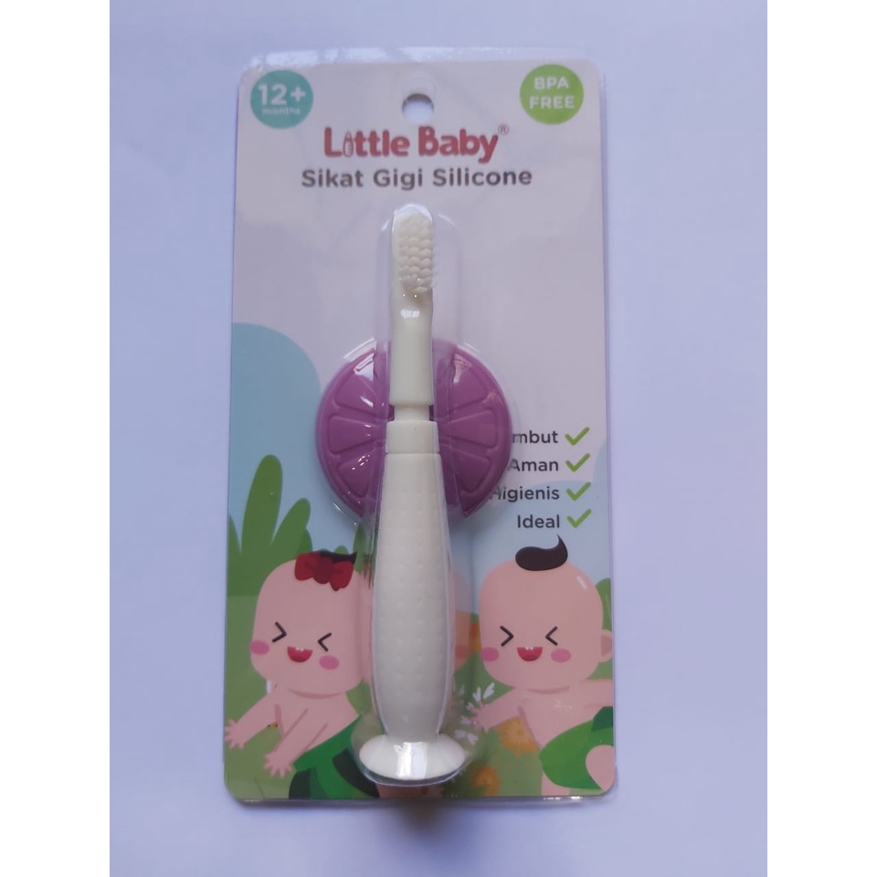 Little Baby Silicone Baby Toothbrush Bear Sikat Gigi Bayi Tooth Brush Anak