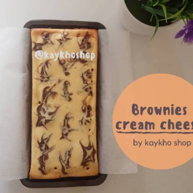 

Brownies cream cheese