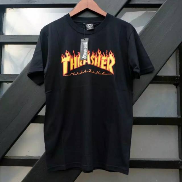 BAJU PRIA Kaos  Distro  Super Premium THRASHER PROBLEM 