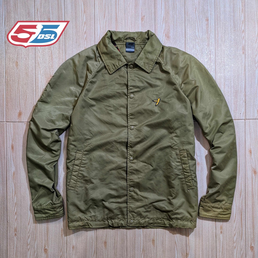 55 DSL Diesel - Coach Coat Jaket Casual Kasual Pria Cowok Laki-Laki Second Bekas Original - JX617